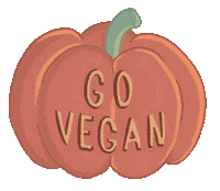 Styngvi halloween vegan go vegan govegan Sticker