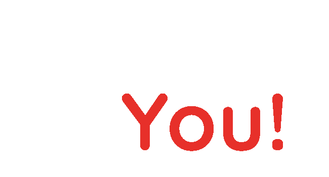 Thanks Thank You Sticker by The Flipside Life