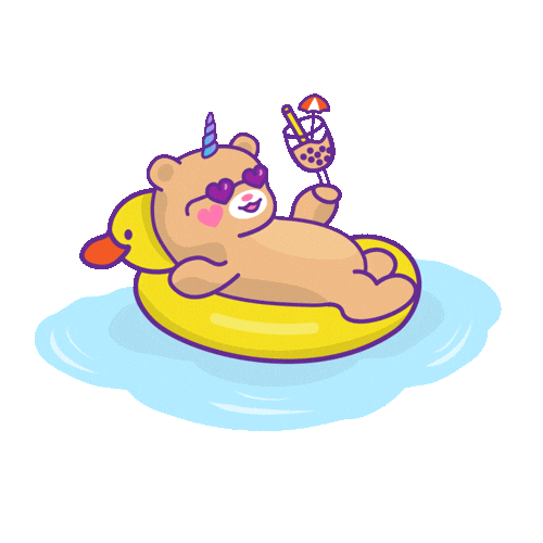 Happy Spring Break Sticker by Jessica Lau