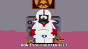 chef talking GIF by South Park 