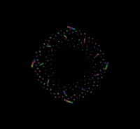 3D Flower GIF by Quasi Crystals