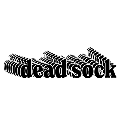 deadsock giphygifmaker ds dead sock deadsock Sticker
