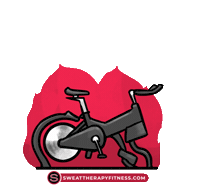 SweatTherapy burn sweat realryder sweatcycle Sticker