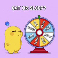 Hungry Sleep GIF by Doodito