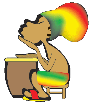 rasta STICKER