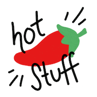 Hot Stuff Chile Sticker