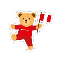 santanderconsumerperu santander santi santander consumer peru santander peru Sticker