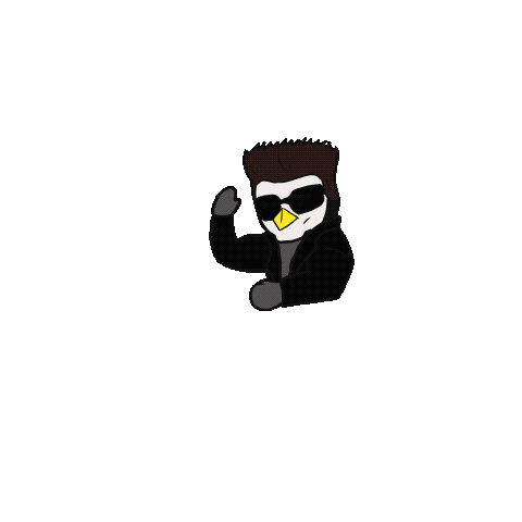 Shaved Ice Terminator Sticker by Vampire Penguin