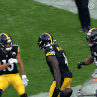 Excited Celebration GIF by Pittsburgh Steelers