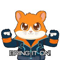 You Got This Lets Go Sticker by Hamieverse