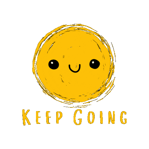 Keep Going You Can Do It Sticker