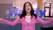nicole power pink GIF by Kim's Convenience