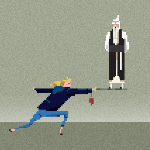kill bill art GIF