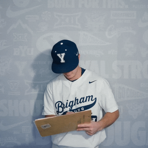 Brigham Young Byu Baseball GIF by BYU Cougars