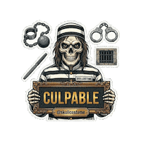 Skull Calavera Sticker