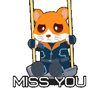 Sad Miss You Sticker by Hamieverse