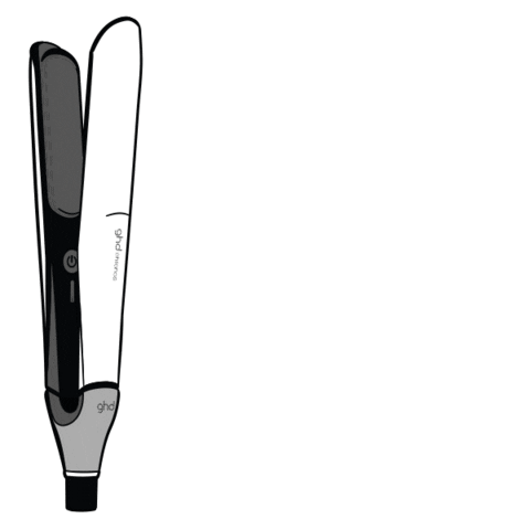 Flat Iron Haircare Sticker by ghd