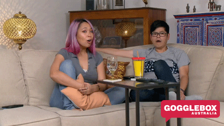 Tim Wow GIF by Gogglebox Australia