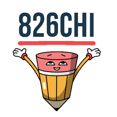 826CHI giphyupload writing pencil 826chi Sticker