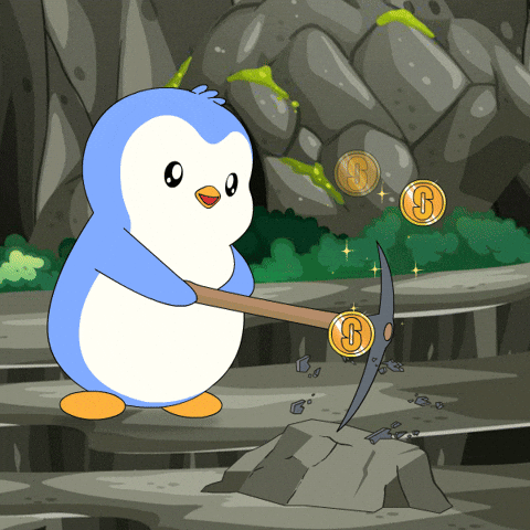 Money Bitcoin GIF by Pudgy Penguins