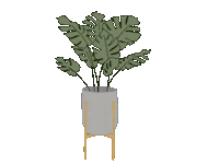 Home Plant Sticker