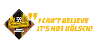 Beer I Cant Believe Sticker by Fat Lizard Brewing Co.