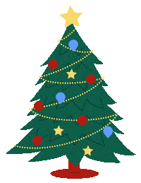 Merry Christmas Stars Sticker by Bel Diniz