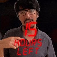 15 hours left