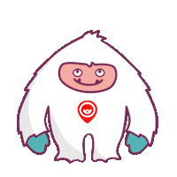 yeti love Sticker by CityXerpa