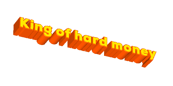 King Of Hard Money Sticker by Yanni Raz