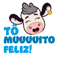 Boi Vaca Sticker by Crisley