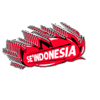 SeIndonesia_idn fire api sei sapi Sticker