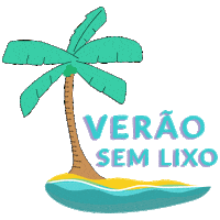 summer verÃ£o Sticker by Menos 1 Lixo