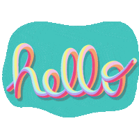 Hello Sticker