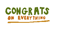 Congrats Congratulations Sticker