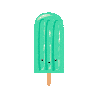 luville summer green beach sweet Sticker