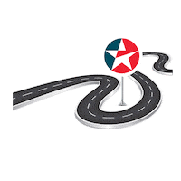 Car Travelling Sticker by caltexmy