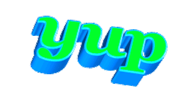 text yes Sticker
