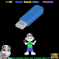 Usb Data Storage GIF by Zhot Music