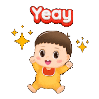 KasihSUN happy baby sun yay Sticker