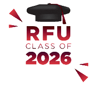 Rfu Sticker by Rosalind Franklin University of Medicine and Science