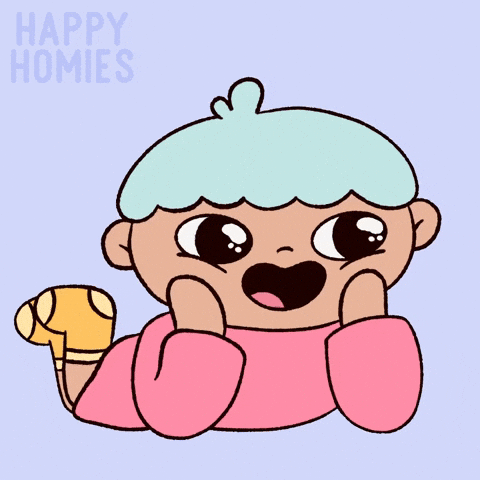 Listening Wow GIF by Happy Homies