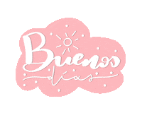 Good Morning Pink Sticker