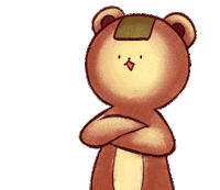 Angry Bear Sticker