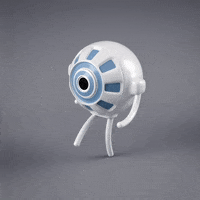 jaydloe loop robot ai eye GIF