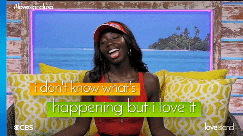 Love Island Usa Cash Dont Know Whats Happening GIF by LoveIslandUSA