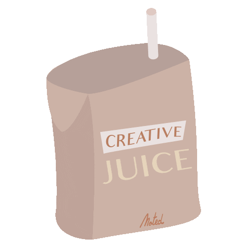 NotedAgency creative juice noted creatief Sticker