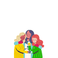 InboundID girl holiday winter life Sticker