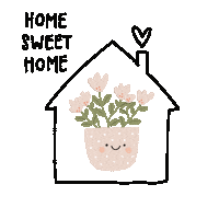 Home Sweet Home Love Sticker
