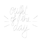 Outfit Of The Day Sticker